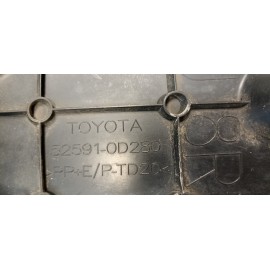 Πλαστικό Κάλυμμα Πίσω Δεξιού Προφυλακτήρα από Toyota Yaris